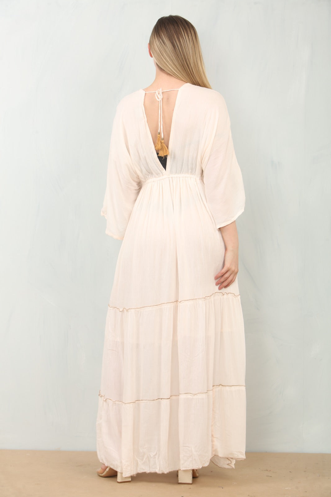 Imane pink print dress