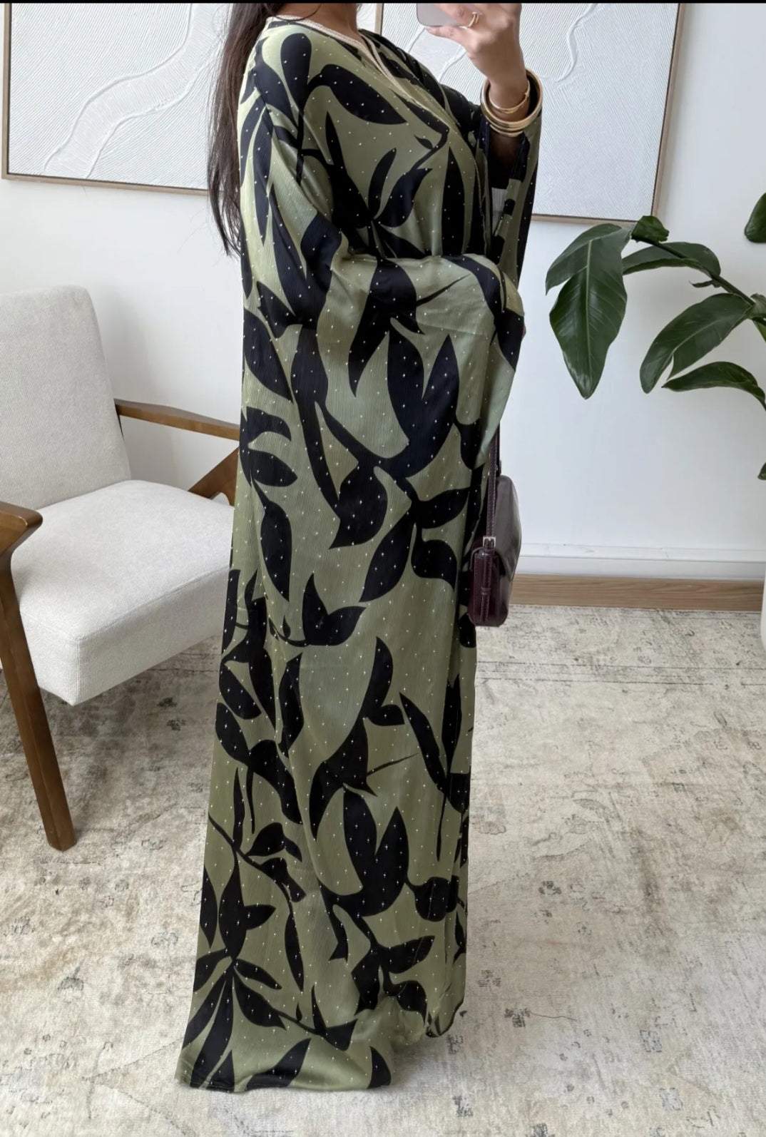 Zarifa embelished kaftan