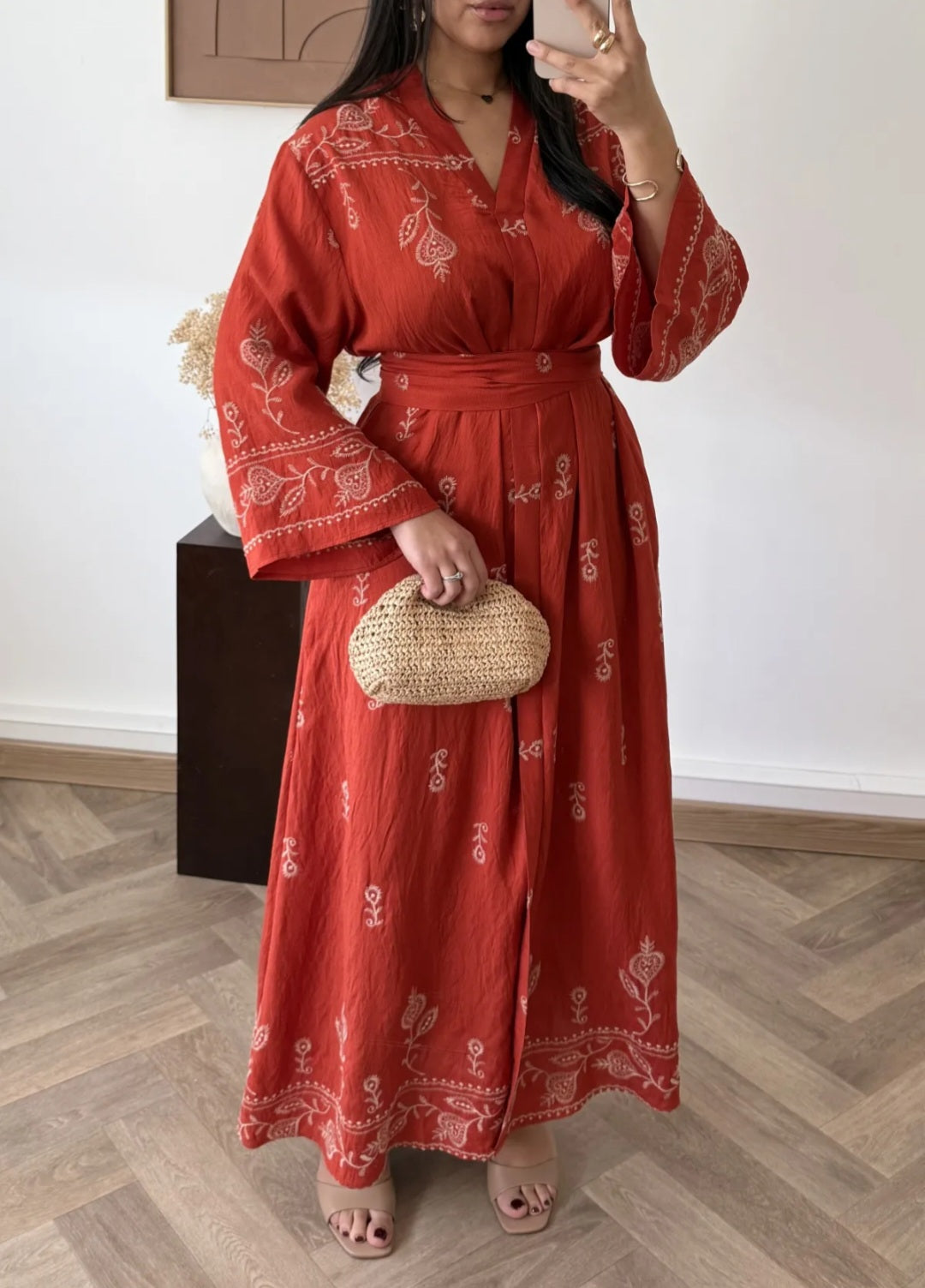 Saffron sunset boho dress