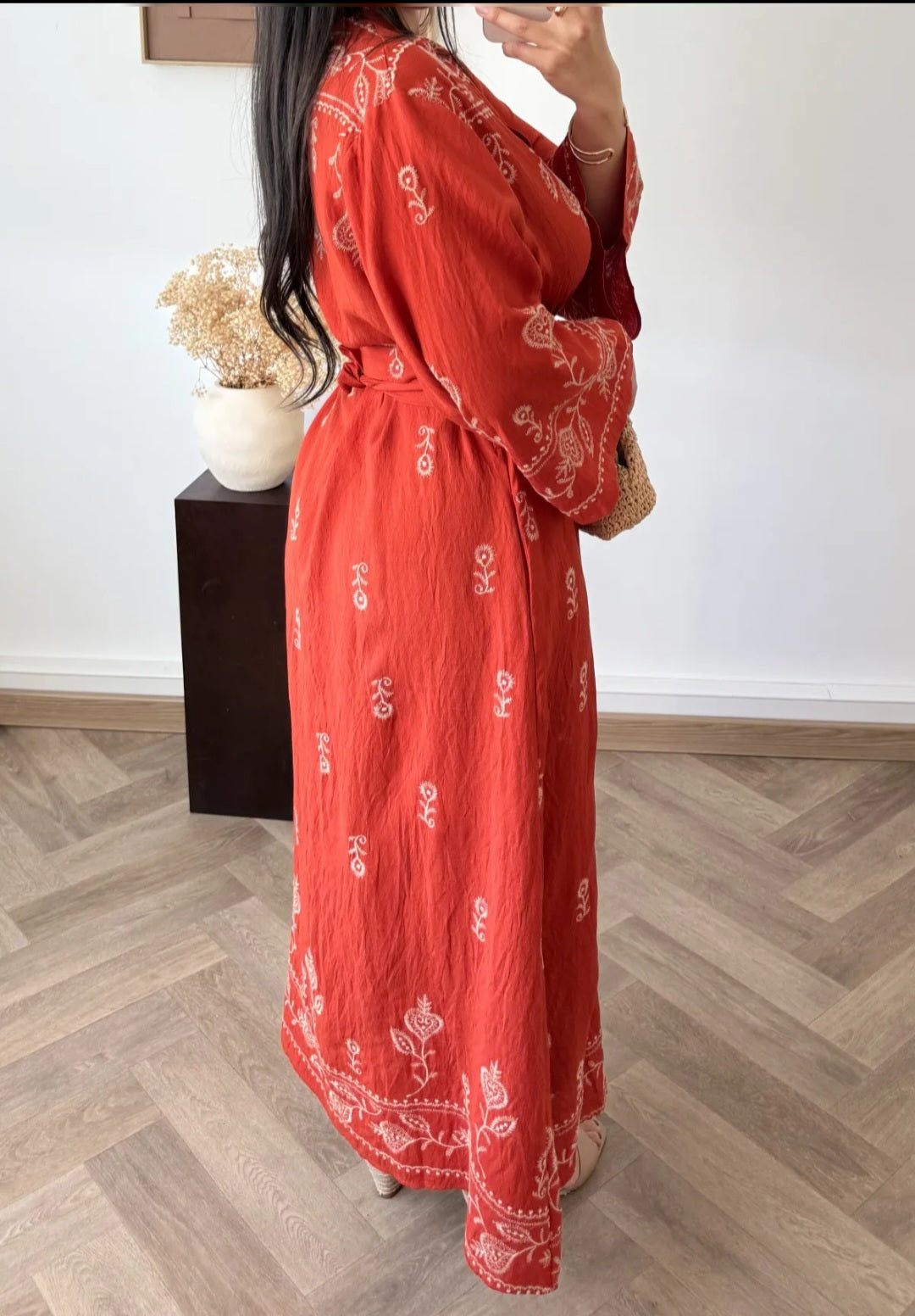 Saffron sunset boho dress